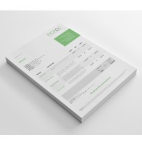 Modern and Versatile Invoice Template Design With Terms - Sage X3